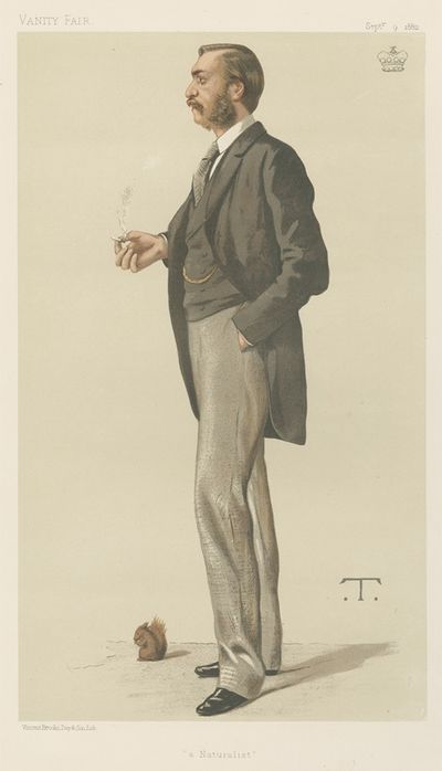 Vanity Fair - Doctors and Scientists. ‘A Naturalist’. Lord Walsingham. 9 September 1882