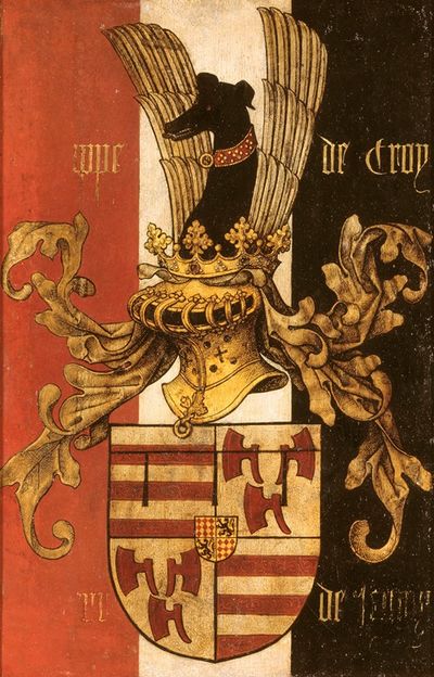 Coat of Arms of the Family de Croy