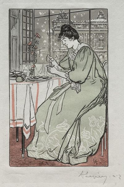 Paris Almanac, 1897; Winter