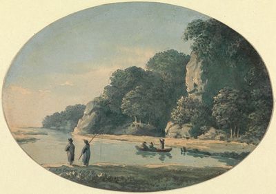 河流与渔民