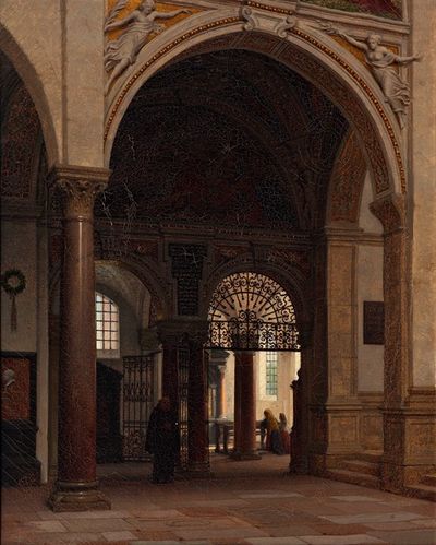 罗马圣玛利亚索普拉密涅瓦教堂内部