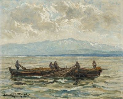 康斯坦茨湖渔民