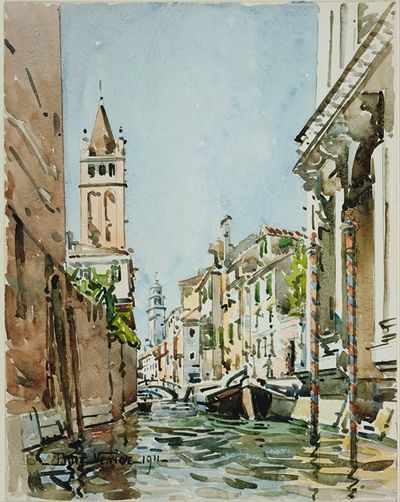 Rio di San Barnaba，威尼斯