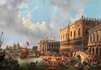 1693年，佛朗西斯科·莫罗西尼（Francesco Morosini）离开威尼斯，前往伯罗奔尼撒半岛与土耳其人作战