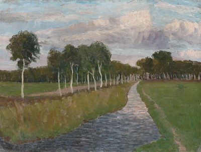 Evening at Moor channel II