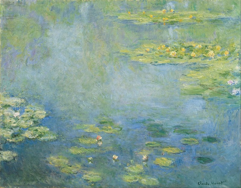 睡莲，1906