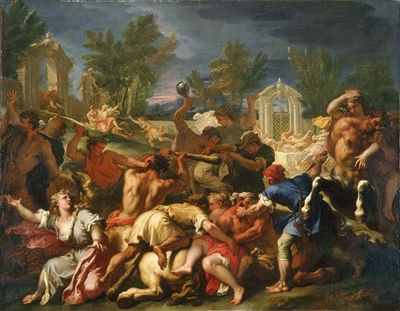 拉皮思和半人马之战