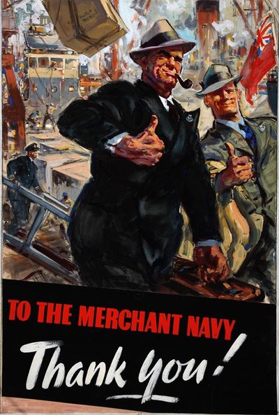 To the Merchant Navy - Thank you!