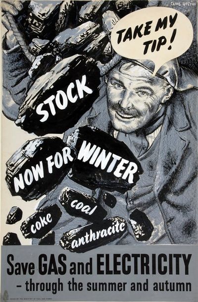 Take my tip! Stock now for winter. Coke coal anthracite. Save gas and electricity - through the summer and autumn