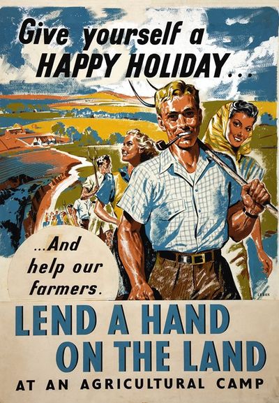 Give yourself a happy holiday…and help our farmers. Lend a hand on the land at an agricultural camp