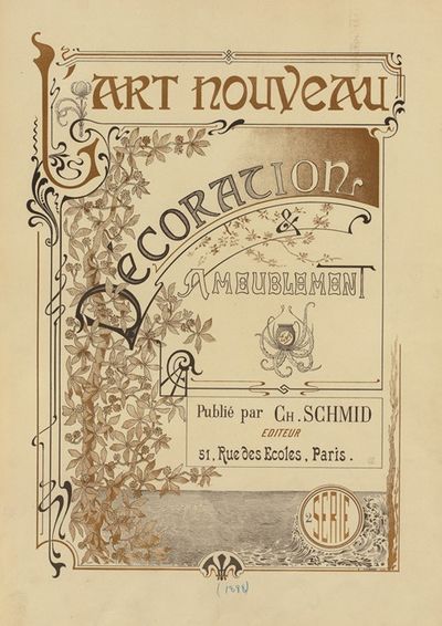 Art nouveau decoration and ameublement, 2 série