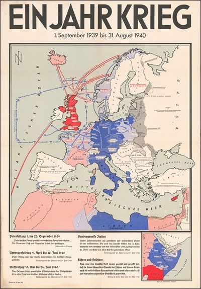 Ein Jahr Krieg - 1. September 1939 bis 31. August 1940