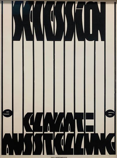 Plakat für die XL. Ausstellung der Wiener Secession