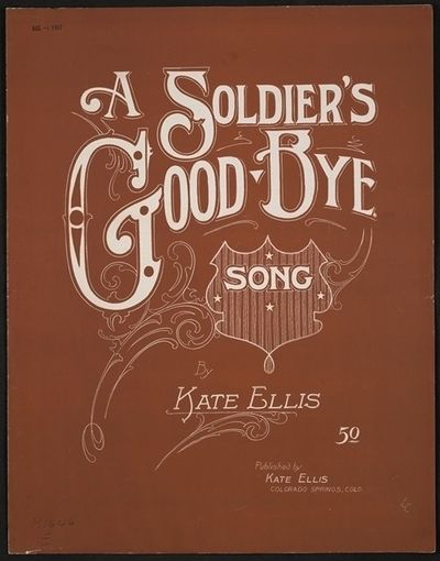 A soldier’s good-bye song