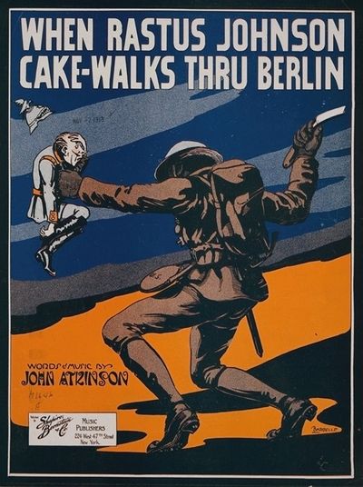 When Rastus Johnson cake-walks thru Berlin