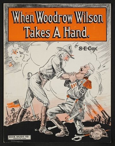 When Woodrow Wilson takes a hand