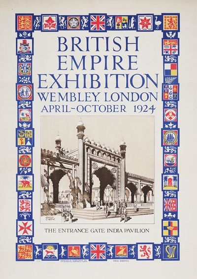British Empire Exhibition, Wembley, London, April-October 1924.
