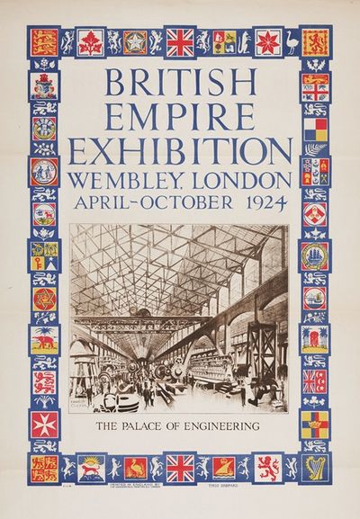 British Empire Exhibition, Wembley, London, April-October 1924; Palace of engineering