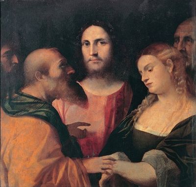耶稣和那个通奸的女人
