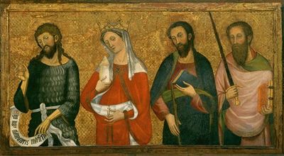 施洗者圣约翰、抹大拉的圣玛丽、小圣詹姆斯和圣保罗