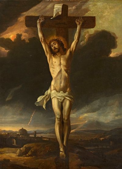 基督在十字架上