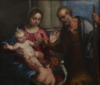 圣约翰婴儿的神圣家庭