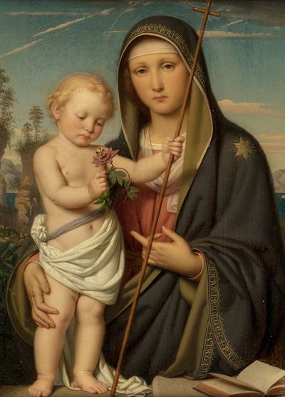 激情之花的圣母（Ecce agnus Dei）