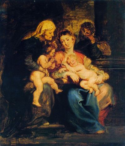圣伊丽莎白和圣约翰的神圣家庭