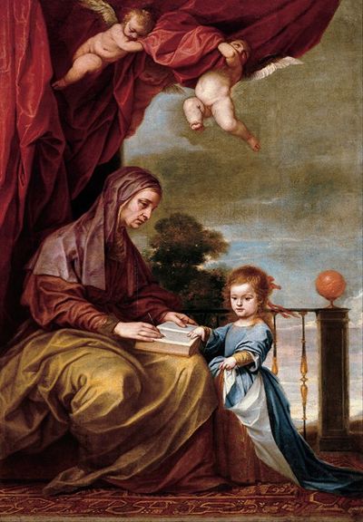 圣母玛利亚的教育