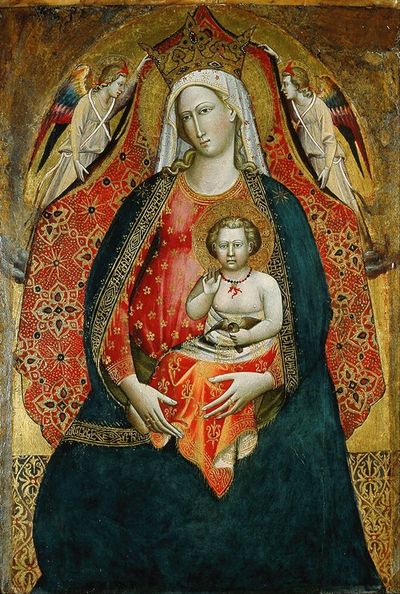 圣母与天使的孩子