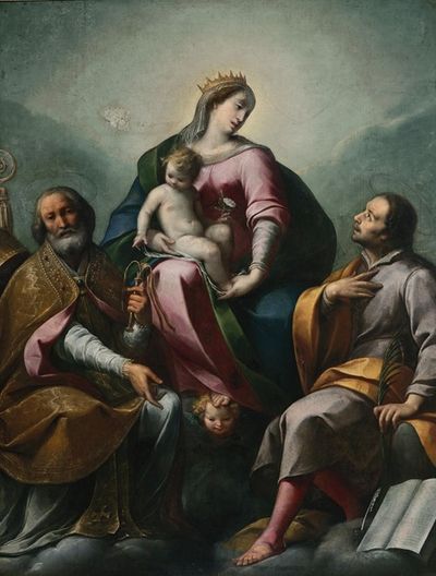 圣母与圣徒的孩子