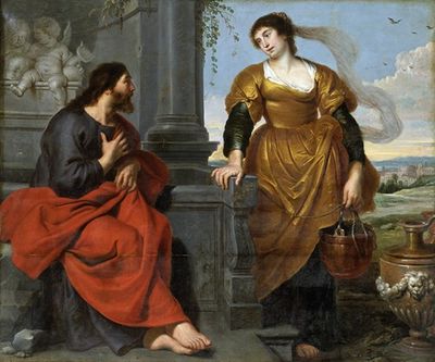 基督和撒玛利亚的女人