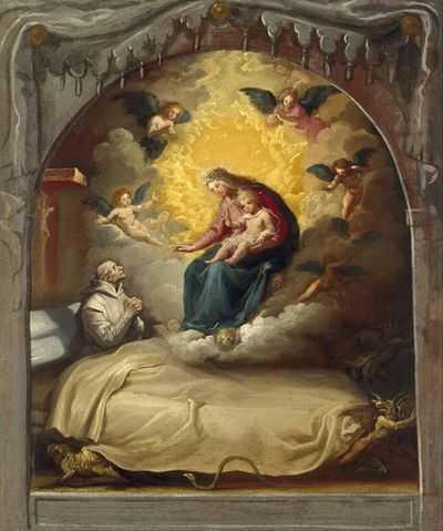 圣母对垂死的佩德罗·法维里奥的崇拜