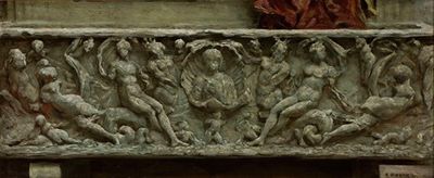 罗马Giustiniani宫的石棺碎片